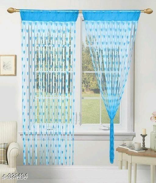 Digital Printed Polyester Net Door Curtains
