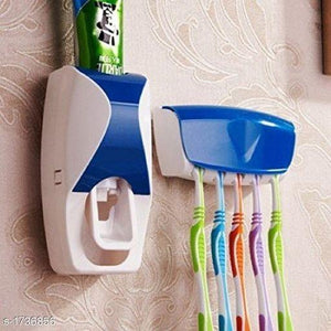 Checkout this hot & latest Other Home Utility Toothpaste Dispenser With Toothbrush Holder