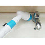 electric brush cleaner spinner and scrubber