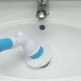 electric brush cleaner spinner and scrubber