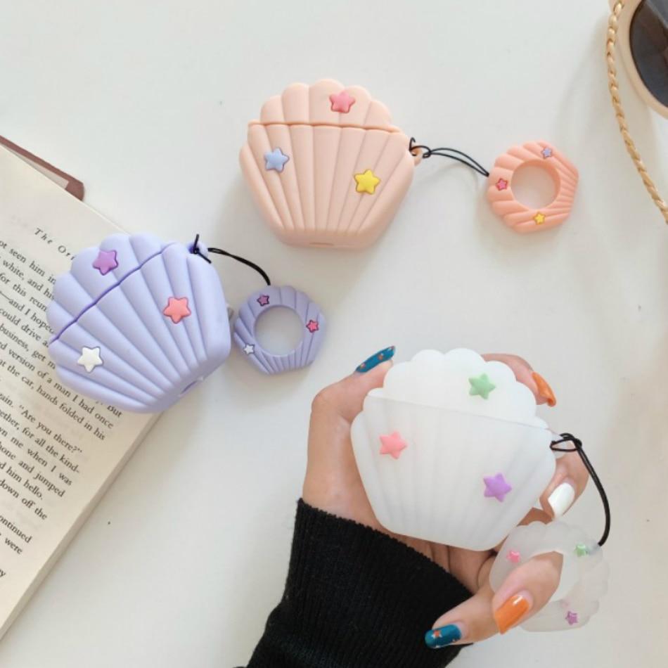 Unique design 3D cute airpod silicon case protective case
