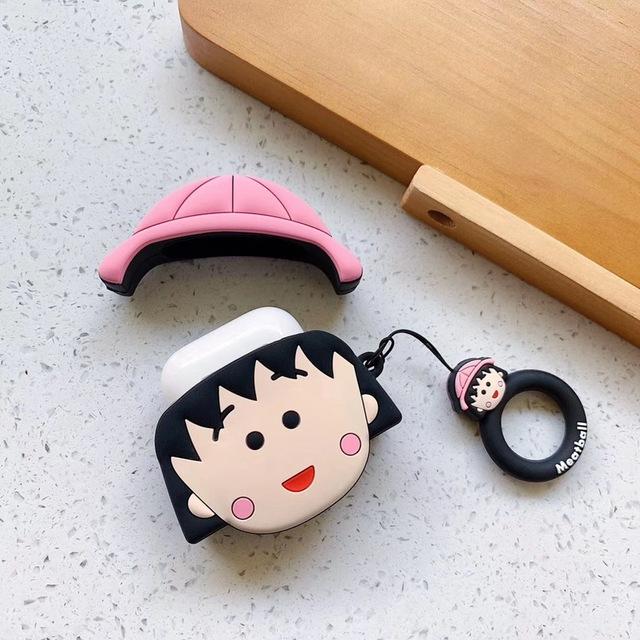 Unique design 3D cute airpod silicon case protective case