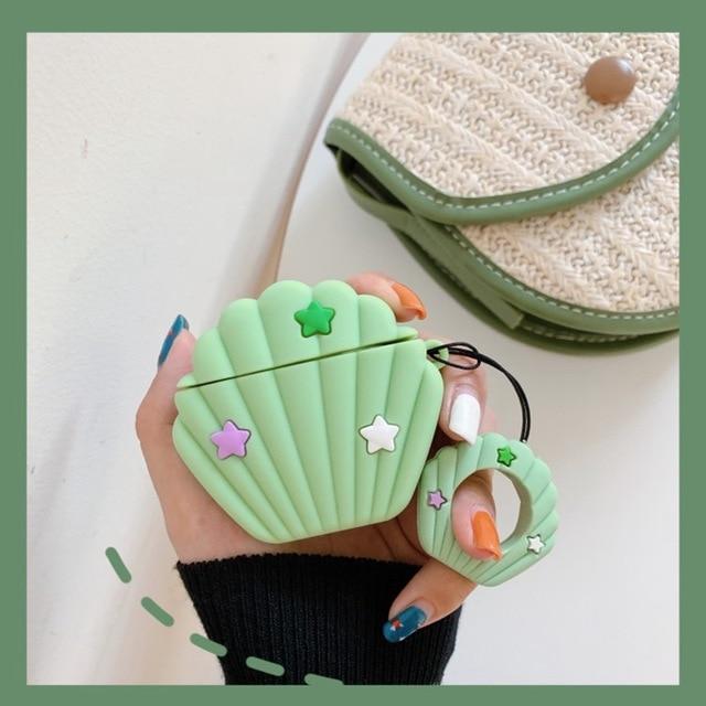 Unique design 3D cute airpod silicon case protective case
