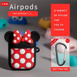 Unique design 3D cute airpod silicon case protective case