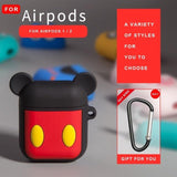 Unique design 3D cute airpod silicon case protective case