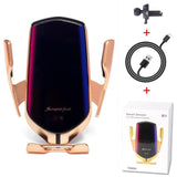 auto clamping wireless charger