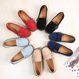loafer shoes for women solid red clip loafers