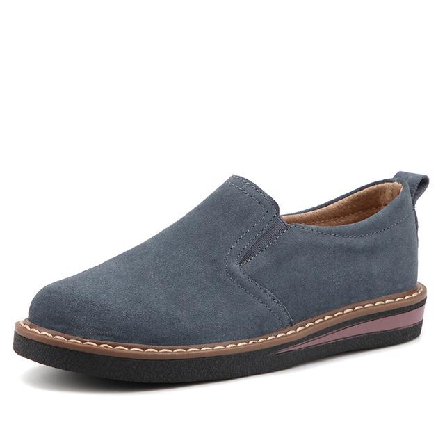 loafer shoes for women solid navy blue boot loafers