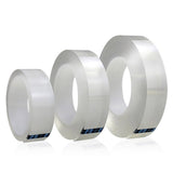 Transparent Magic Nano Tape Washable Reusable Double-Sided Tape Adhesive Nano-No Trace Paste Removable Glue Cleanable Household
