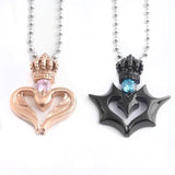 HEART LOCK BRACELET & KEY NECKLACE (Couple) BEST VALENTINE'S MEMORY
