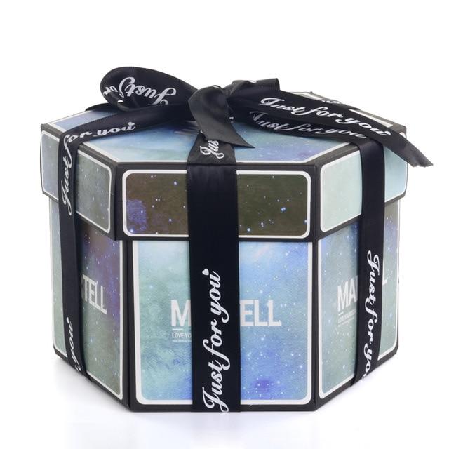 DIY Explosion Box, Creative DIY handmade Surprise Explosion Gift Box