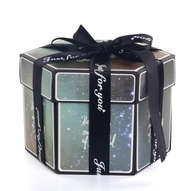 DIY Explosion Box, Creative DIY handmade Surprise Explosion Gift Box