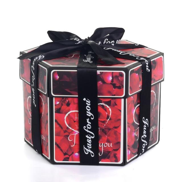 DIY Explosion Box, Creative DIY handmade Surprise Explosion Gift Box