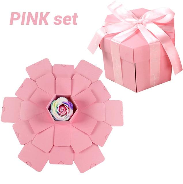DIY Explosion Box, Creative DIY handmade Surprise Explosion Gift Box