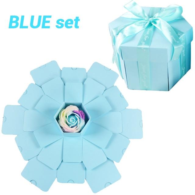 DIY Explosion Box, Creative DIY handmade Surprise Explosion Gift Box