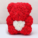 FLOWER TEDDY BEAR WITH FREE GIFT BOX