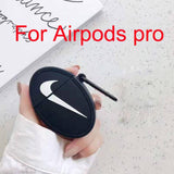 apple airpod case silicon protective brand logo case