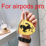apple airpod case silicon protective brand logo case