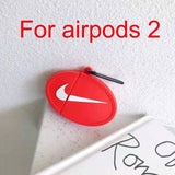apple airpod case silicon protective brand logo case
