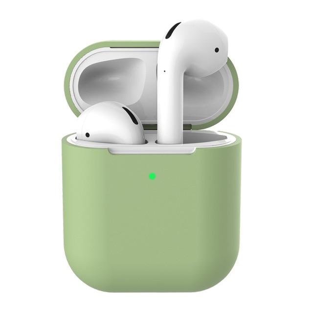 Silicon Airpod case with free anti lost rope