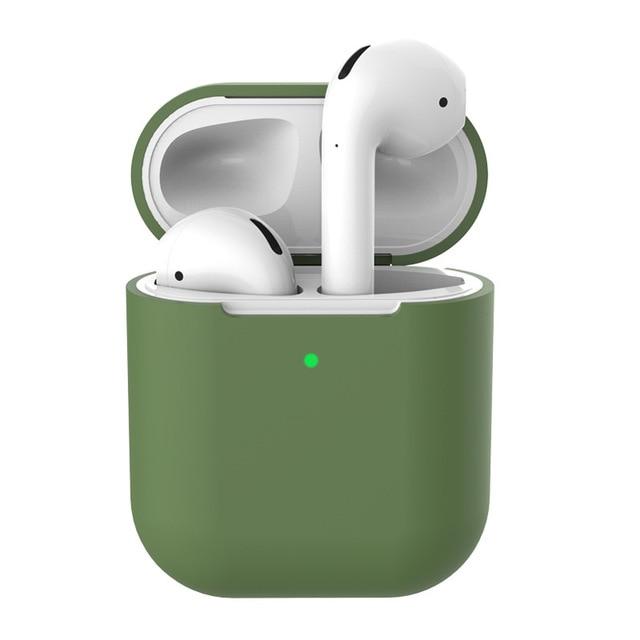 Silicon Airpod case with free anti lost rope