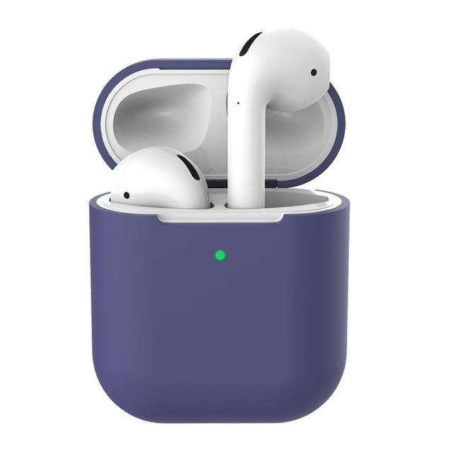 Silicon Airpod case with free anti lost rope