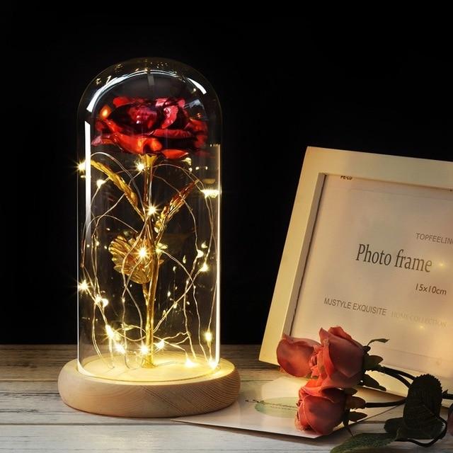 Timeless- Forever Red Rose In Glass Dome