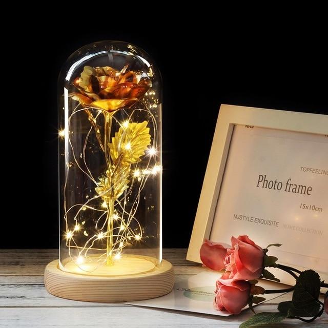 Timeless- Forever Red Rose In Glass Dome