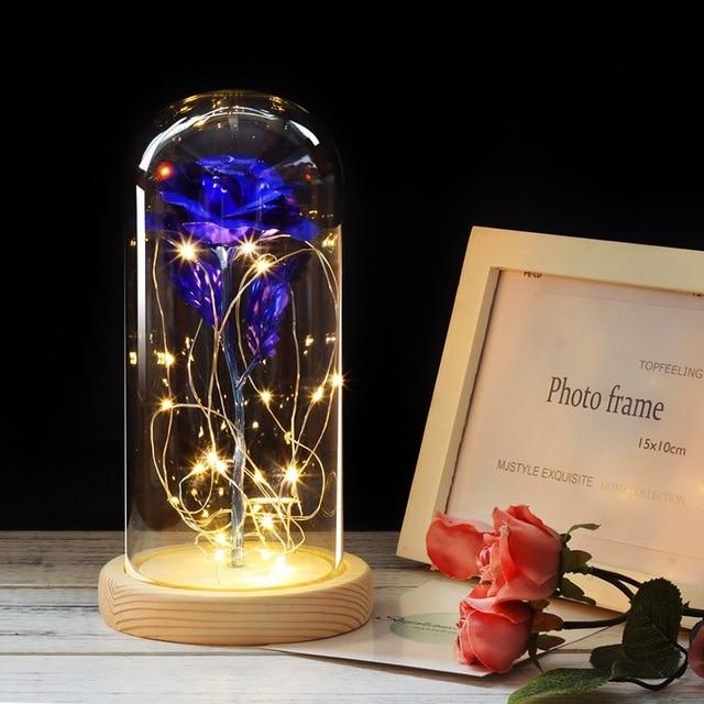 Timeless- Forever Red Rose In Glass Dome