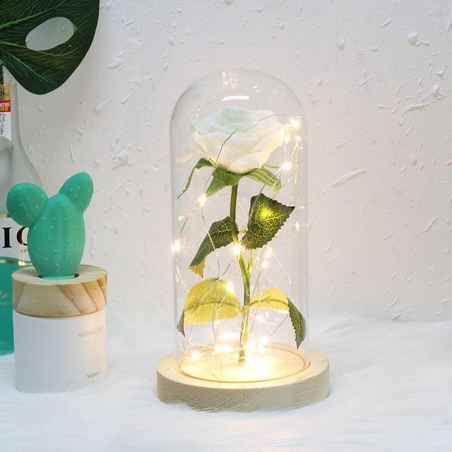 Timeless- Forever Red Rose In Glass Dome