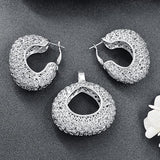 buy elegant silver earrings
